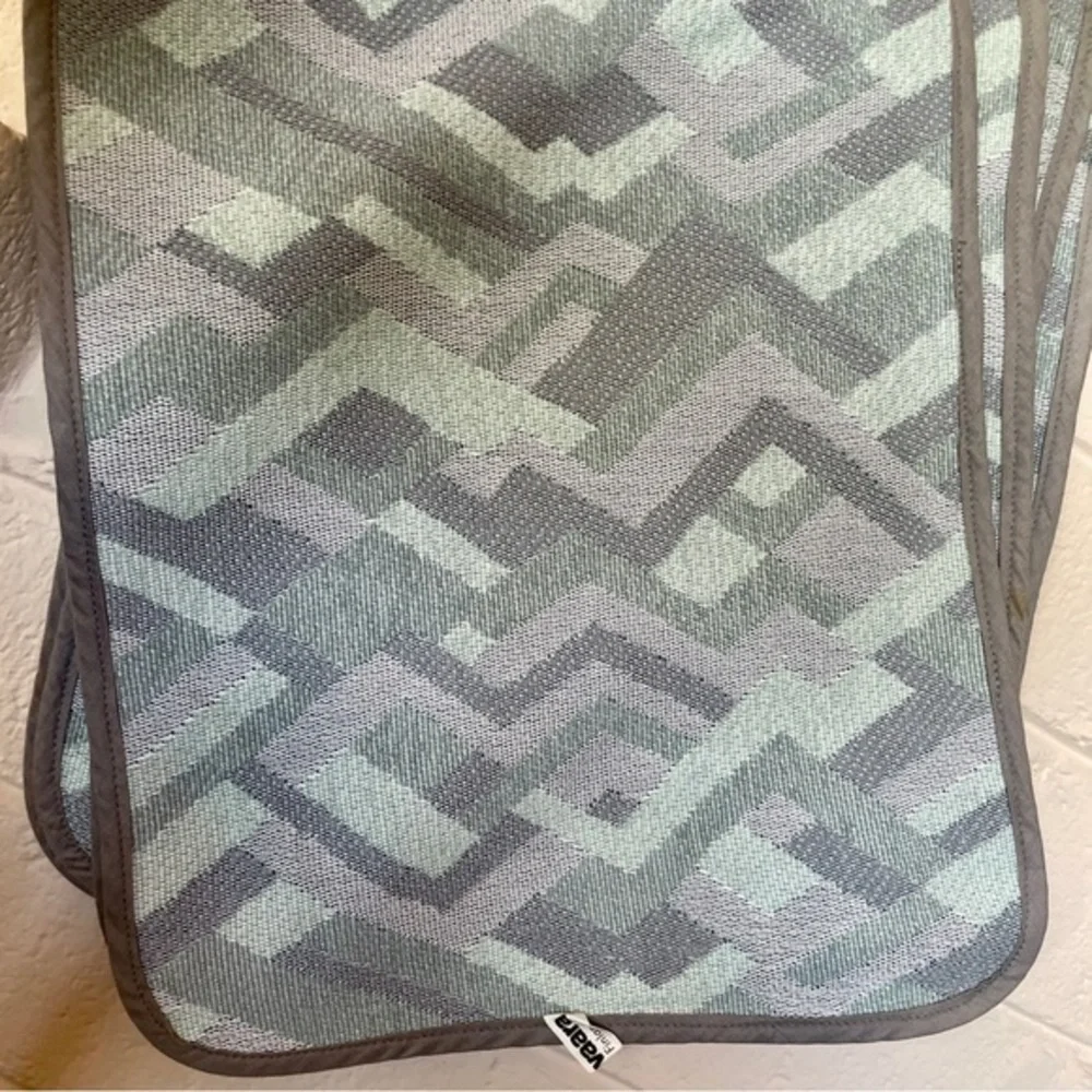 VINTAGE MESTO VAARA Placemats‎ from Finland, Handwoven Linen, 8 Pieces